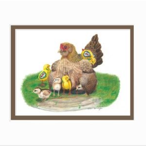 Mother Hen Giclée Print
