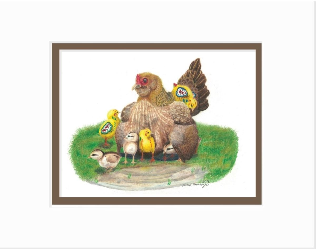 Mother Hen Giclée Print