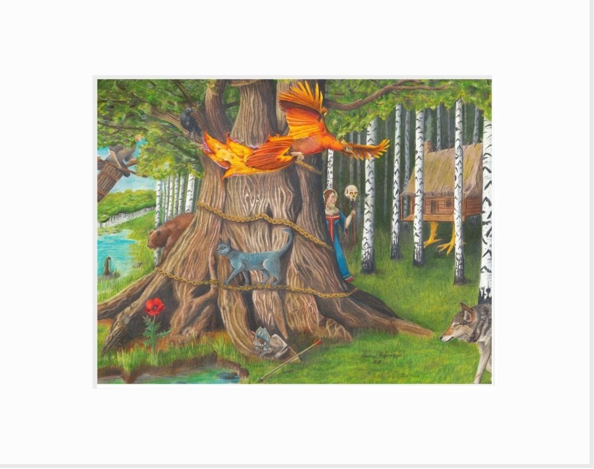 Russian Fairy Tale Giclée Print