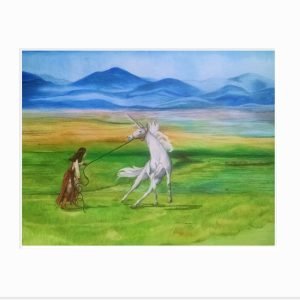 Taming the Unicorn Giclée Print