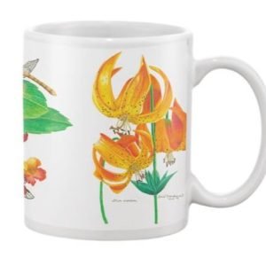 Orange Wildflowers Mug