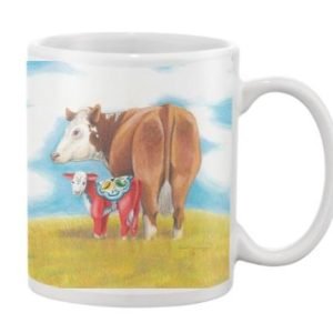 Dala Cow: Hereford Mug